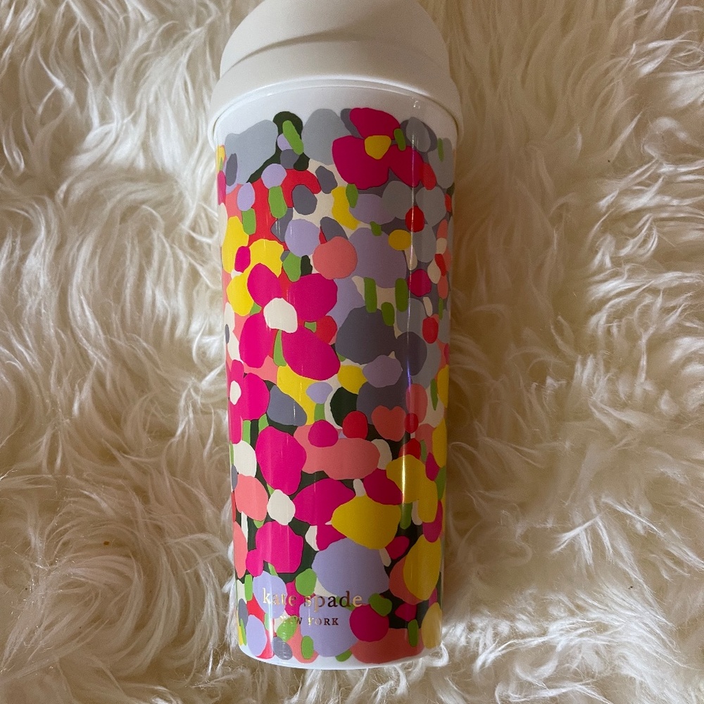 Kate Spade travel mug NWOT - Picture 1 of 2